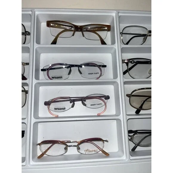 Bundle Assorted Kids Adult Eye Glasses Metal Frames For Men And Women  Rimless - Picture 3 of 4